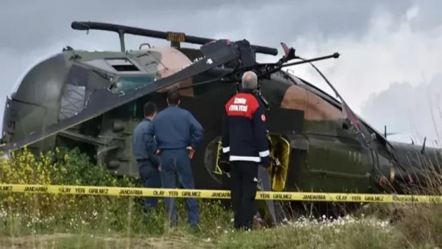 Türkiyədə helikopter qəzaya uğradı - Pilot HƏLAK OLDU - VİDEO