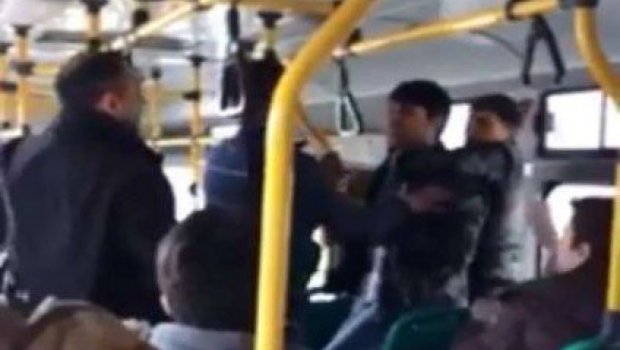 Bakıda avtobusda dava: Sərnişin həbs edildi
