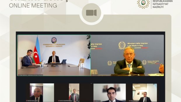 İtaliya ilə iqtisadi əməkdaşlığın genişləndirilməsi müzakirə olundu