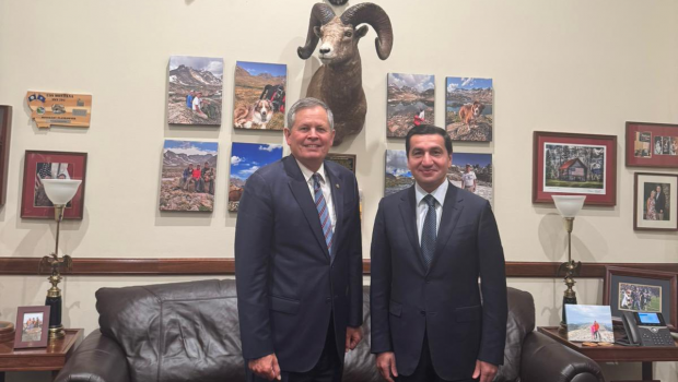Hikmət Hacıyev ABŞ-da senator və konqresmenlə görüşdü - FOTO