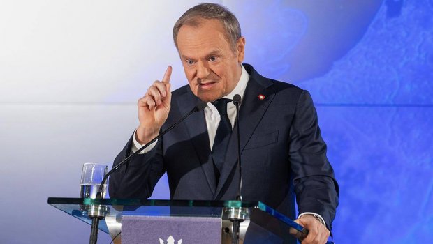 Tusk: “Dronların çoxu Polşaya Belarusdan daxil olub”