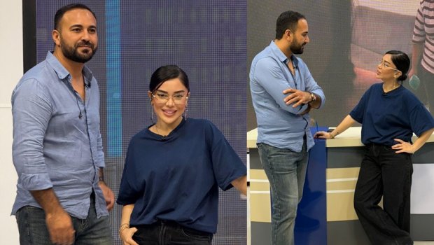 "Sözün bitdiyi an"da yeni aparıcı - Peyman Sadıqov Nigar Fərhadla... - FOTO