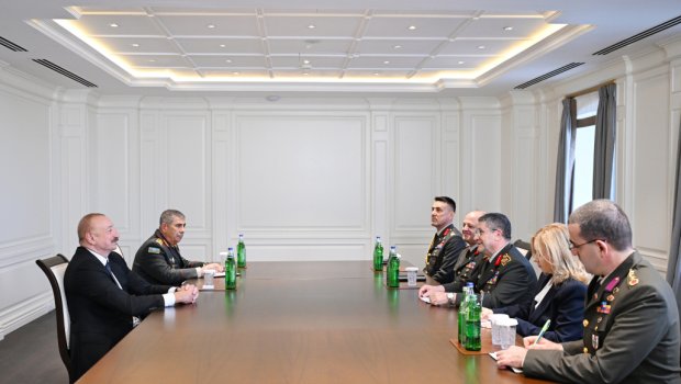 İlham Əliyev Selçuk Bayraktaroğlunu qəbul etdi – FOTO