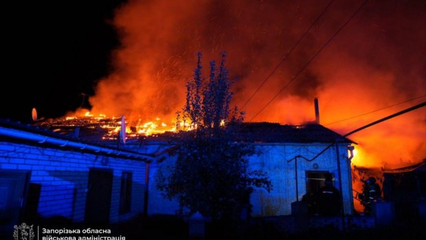 Rusiya Zaporojyeyə zərbə endirdi: 1 ölü, 13 yaralı var – FOTO-VİDEO