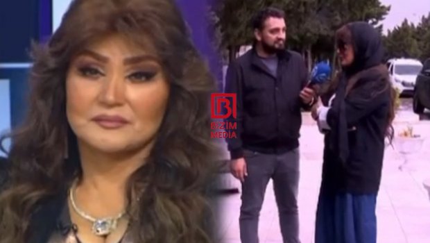 Nazpəri Dostəliyeva illərlə küsülü qaldığı İlhamə Quliyevanın MƏZARI BAŞINDA - VİDEO