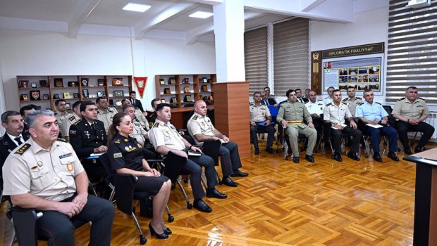 Bakıda Azərbaycan, Türkiyə və Pakistan hərbçilərinin iştirakı ilə kurs keçirilir - FOTO