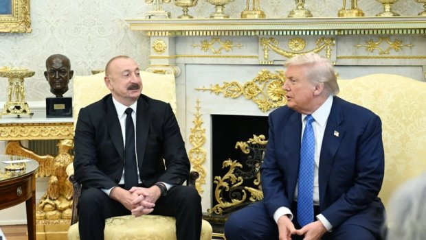 İlham Əliyev Donald Trampa təşəkkür etdi – FOTO