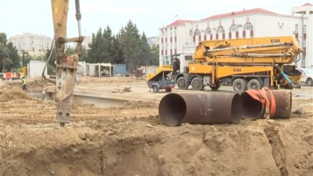 “Şəki” restoranının yerində tunelin inşası nə vaxt başa çatacaq? – VİDEO
