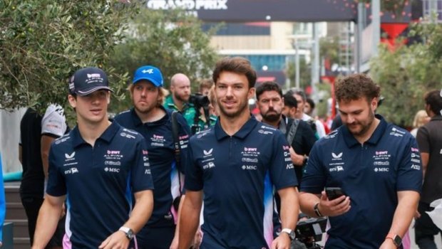 Formula 1 pilotları Bakıda – FOTO