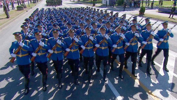 Azərbaycan Ordusunun Baş Qərargah rəisi Belqradda keçirilən hərbi paradda iştirak etdi - FOTO
