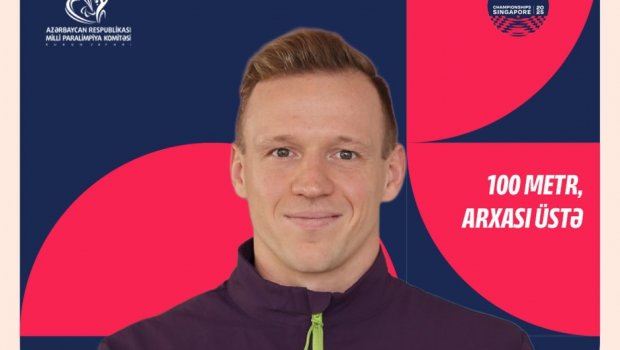 Azərbaycan paraüzgüçüsü dünya çempionatında qızıl medal qazandı