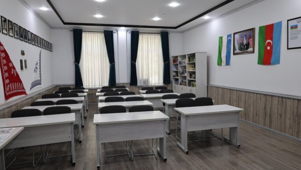 Səmərqənd Dövlət İqtisad və Servis İnstitutunda azərbaycanlı alimin adını daşıyan auditoriya açıldı – FOTO
