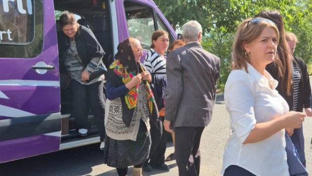 Laçın şəhərinə köçən sakinlərə evlərinin açarları təqdim olundu - FOTO