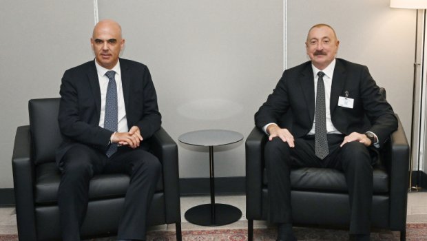 İlham Əliyev BMT-nin Nyu-Yorkdakı mənzil-qərargahında Avropa Şurasının Baş katibi ilə görüşüb - FOTO