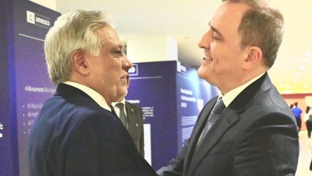 “Dostum Ceyhun Bayramovla görüşmək çox xoş oldu” – FOTO