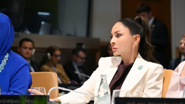 Mehriban Əliyeva BMT Baş Assambleyası çərçivəsində xüsusi sessiyada iştirak etdi – FOTO