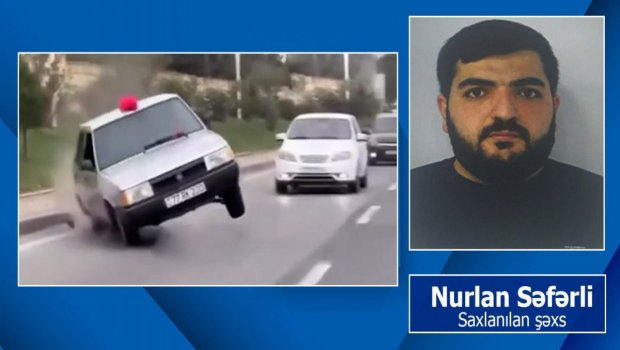 Toy karvanında avtoxuliqanlıq edən sürücü HƏBS EDİLDİ