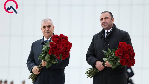 Xüsusi xidmət orqanlarının rəhbərləri Zəfər parkını ziyarət etdi – FOTO
