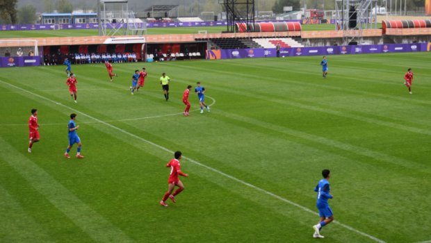 Azərbaycanın futbol millisi III MDB Oyunlarına qələbə ilə başladı – FOTO