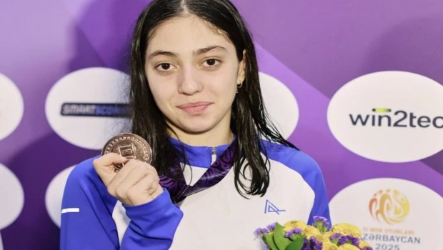 III MDB Oyunları: Azərbaycan üzgüçülükdə ilk medalını qazandı