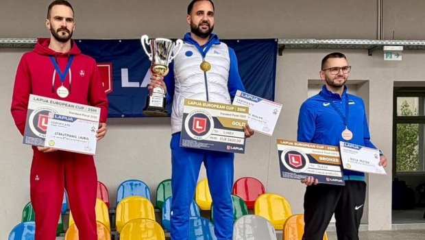Azərbaycan atıcısı Avropa Kubokunda qızıl medal qazandı - FOTO