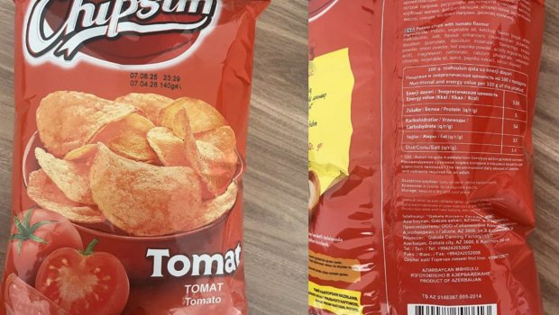 Məşhur cipsi yeyənlərə XƏBƏRDARLIQ: Uyğunsuzluq aşkarlandı - FOTO