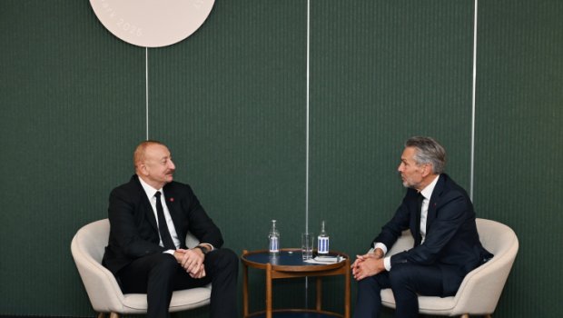 Prezident Niderlandın Baş naziri ilə görüşdü – FOTO