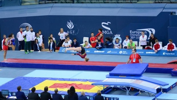 MDB Oyunları: Batut gimnastikası üzrə Azərbaycan komandası gümüş medal qazandı
