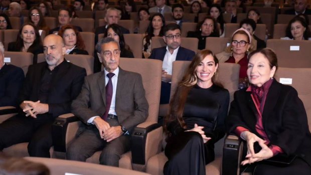 Arzu Əliyeva “Tağıyev: Sona” bədii filminin təqdimatından paylaşım etdi - FOTO