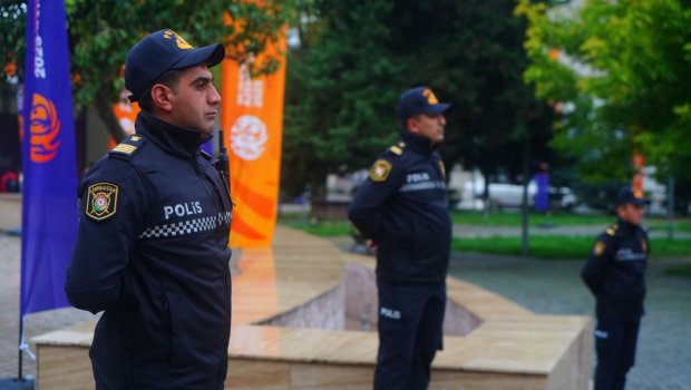 III MDB oyunları: Qəbələdə polis fasiləsiz rejimdə çalışır - FOTO