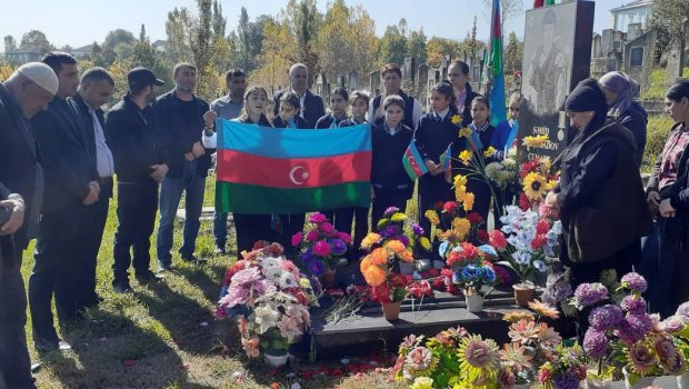 Şəhid Cumart Əlimuradovun anım mərasimi keçirildi - FOTO