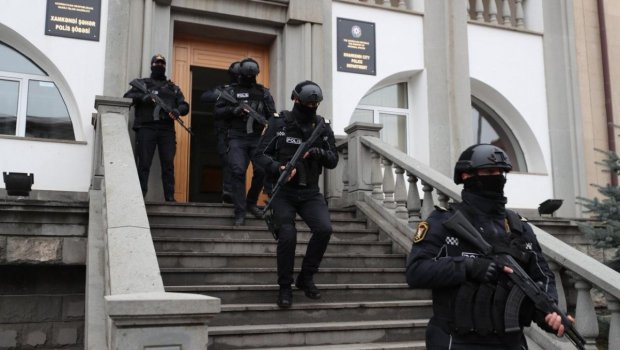 Polis Xankəndidə əməliyyat keçirdi - Saxlanılanlar var - FOTO-VİDEO