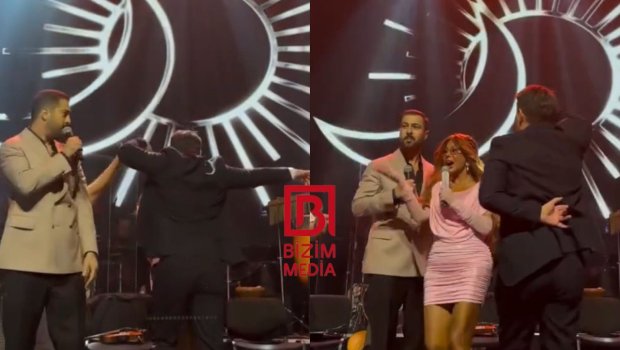 Toydakı qonaq Aygün Kazımovanı NARAHAT ETDİ - VİDEO