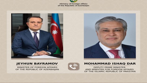 Azərbaycan və Pakistan XİN başçıları Yaxın Şərqdəki vəziyyəti MÜZAKİRƏ ETDİ