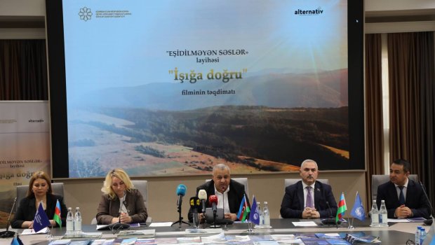 “İşığa doğru” filminin təqdimatı oldu - FOTO