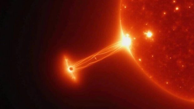 Günəşdən gələn plazma axını Yeri bürüdü