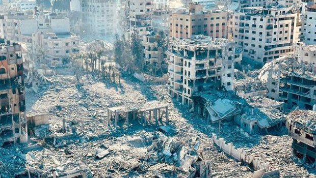Blokada götürüldü, yardım maşınları Qəzzaya yola düşdü - VİDEO