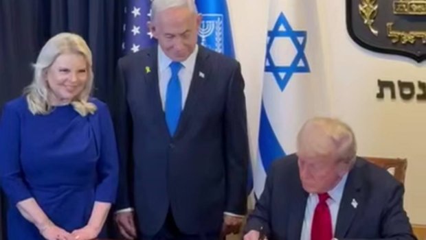 Tramp Knessetdə elan etdi: “Qəzzada müharibə başa çatıb” - VİDEO