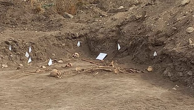 Ağdamda insan sümüklərinin qalıqları tapıldı