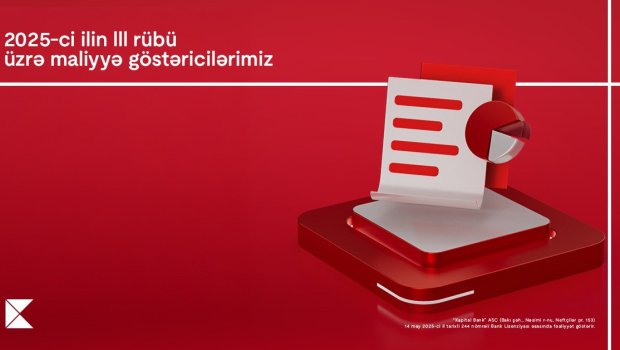 Kapital Bank 2025-ci ilin III rübü üzrə maliyyə nəticələrini elan etdi