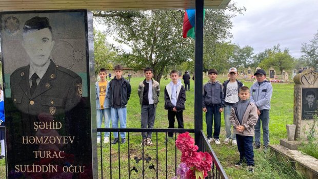 Vətən müharibəsi şəhidi Turac Həmzəyevin xatirəsi yad edildi - FOTO