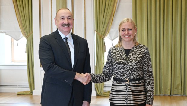 İlham Əliyev ATƏT-in sədrini qəbul etdi – FOTO