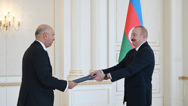 Prezident Misirin yeni səfirinin etimadnaməsini qəbul etdi – FOTO/VİDEO