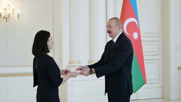 Prezident Fransanın yeni səfirinin etimadnaməsini qəbul etdi – FOTO/VİDEO