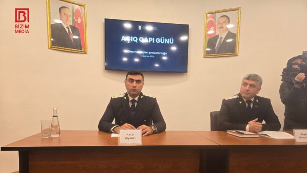 Xaçmaz Prokurorluğunda Açıq qapı günü - Bağlı cinayətlər AÇILDI – FOTO