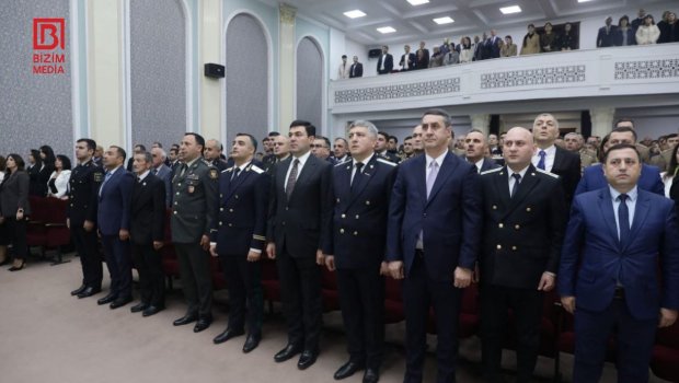 Heydər Əliyevin izi ilə - Xaçmazda suverenlik konfransı - FOTO