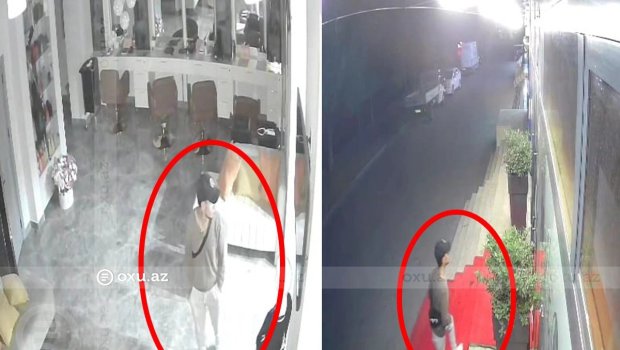 Bakıda obyektlərdən birində oğurluq hadisəsi baş verib - ANBAAN VİDEO