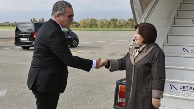 Sahibə Qafarova İsveçrəyə işgüzar səfər edib - FOTO