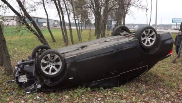 Daşkəsən yolunda maşın aşdı - Sürücü xəstəxanalıq oldu