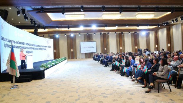 Əməkdaşlıq Forumunun iştirakçıları Prezidentə müraciət ünvanladılar - FOTO